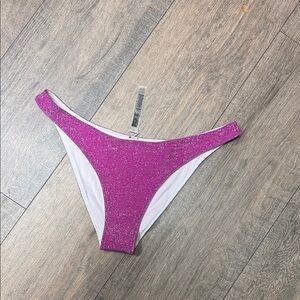 Victoria's Secret Pink Bikini Sparkle Pink Bottom